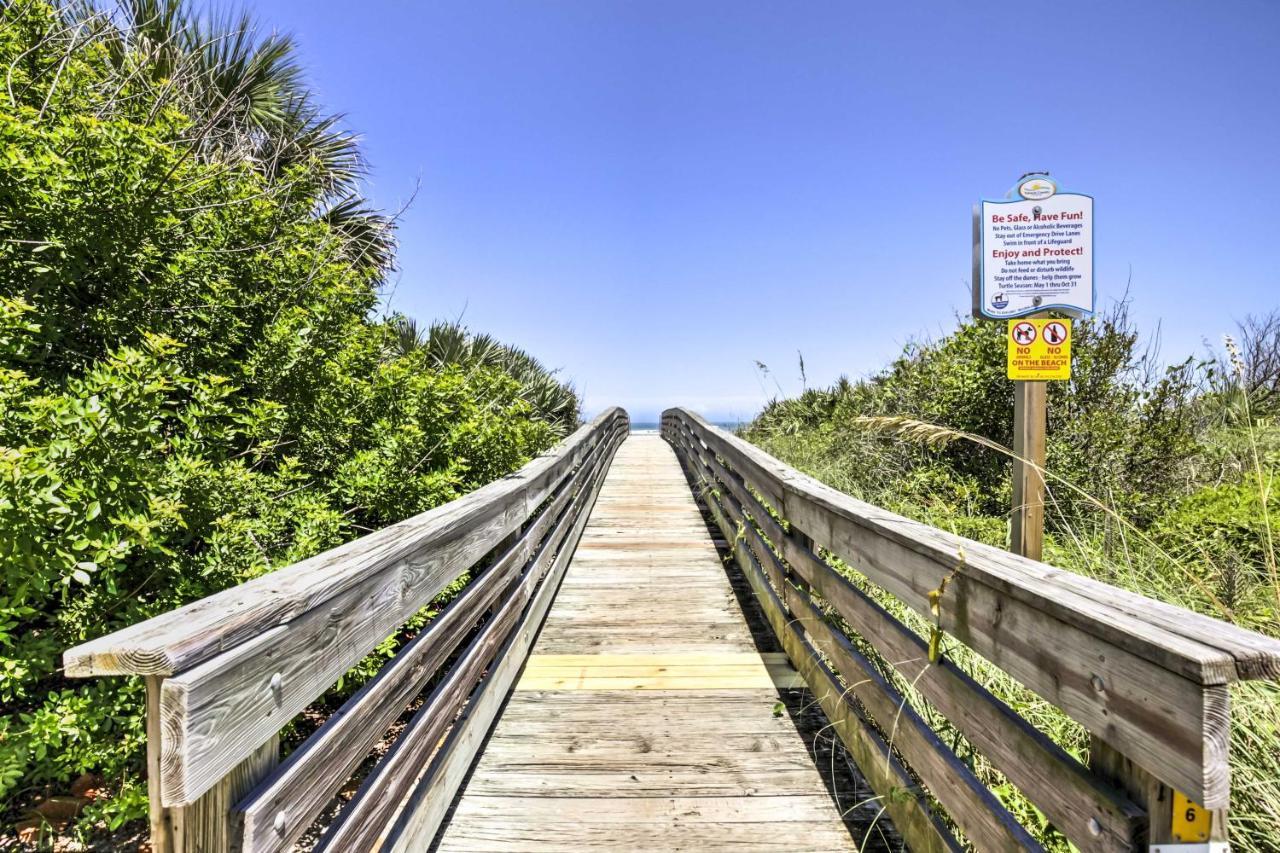 New Smyrna Beach Abode With Fire Pit, Walk To Beach! Villa Exteriör bild